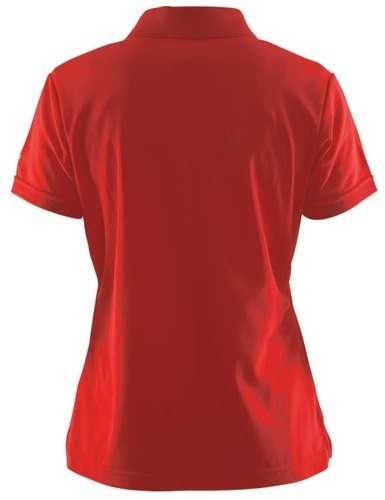 Koszulka damska Polo czerwona