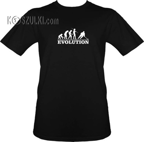 T-shirt Ewolucja Hokeista