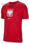 Koszulka Nike Polska reprezentacji Crest czerwona