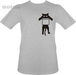 t-shirt Kotek w kieszeni